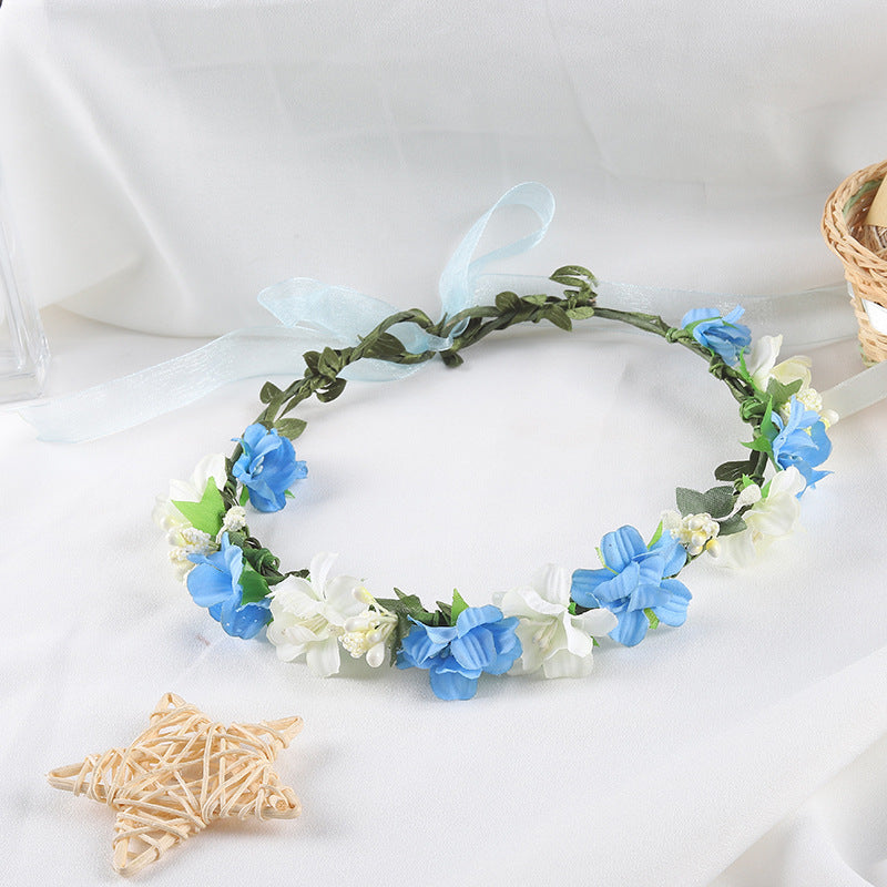 Bridesmaid Floral Garland Headband