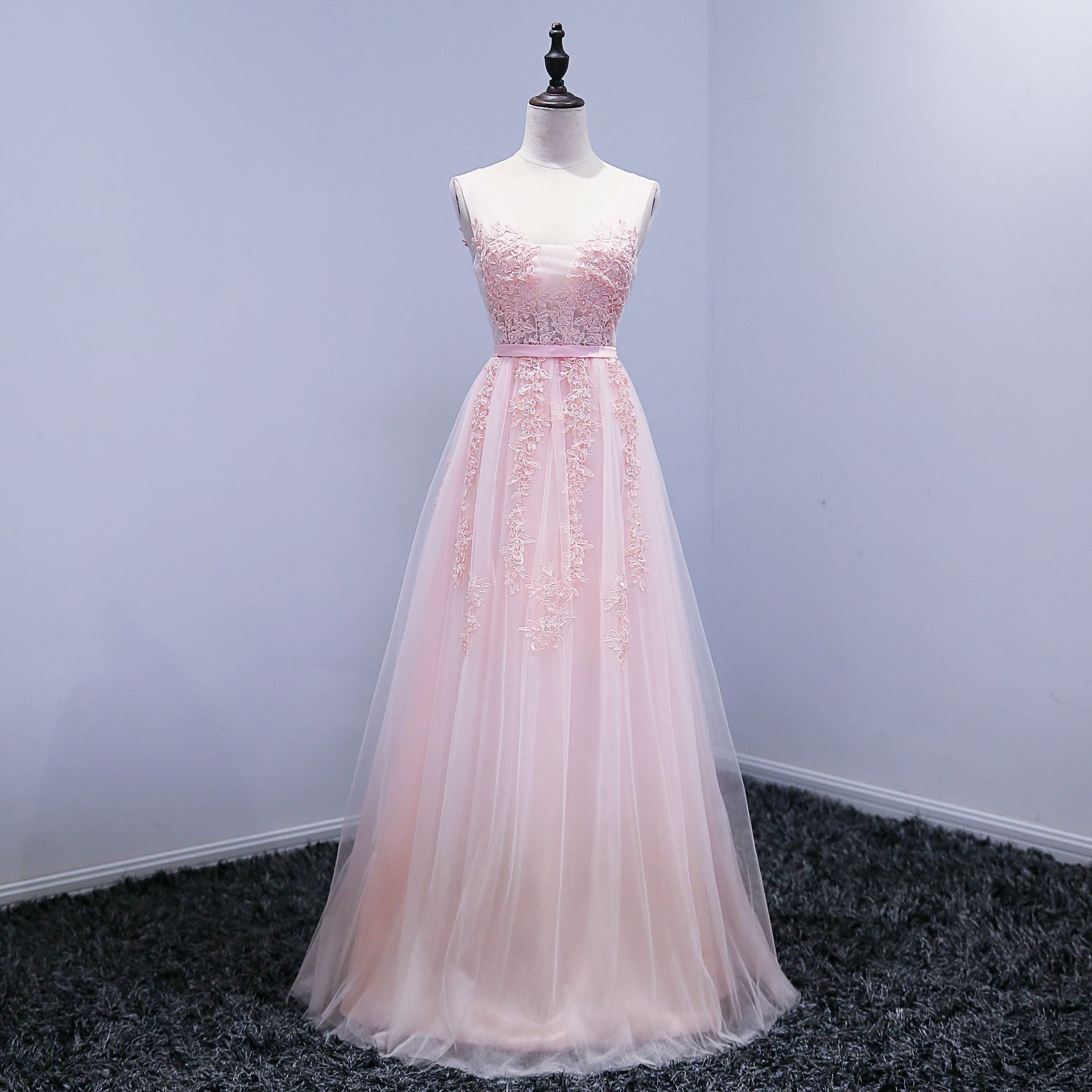 Bridesmaid Floral Evening Dress