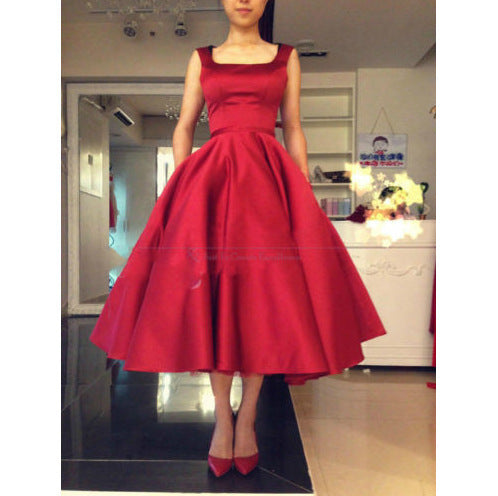 Sleeveless Mini Bridesmaid Dress