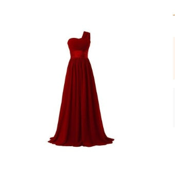 Bridesmaid Off Shoulder Spring Dress