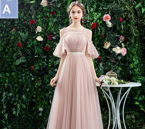Long Classic Bridesmaid Dress