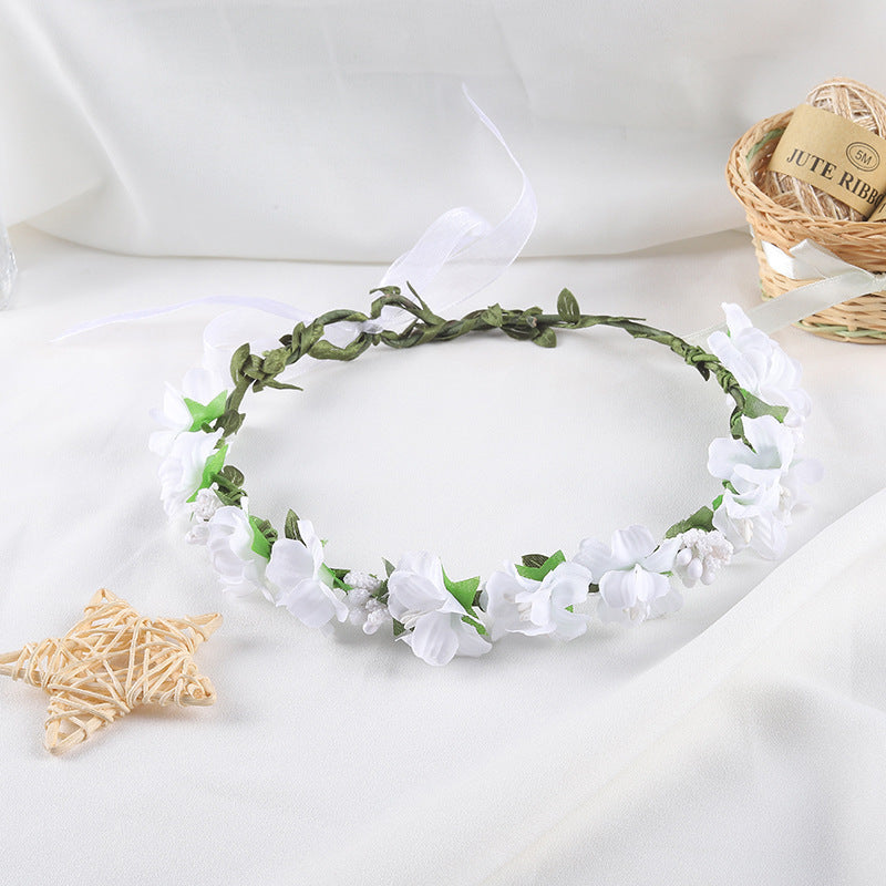 Bridesmaid Floral Garland Headband