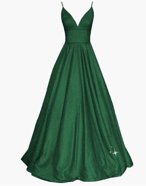 Bridesmaid Voile Long Dress