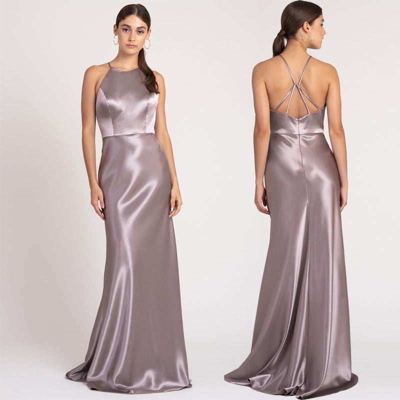 Elegant Satin Bridesmaid Dress