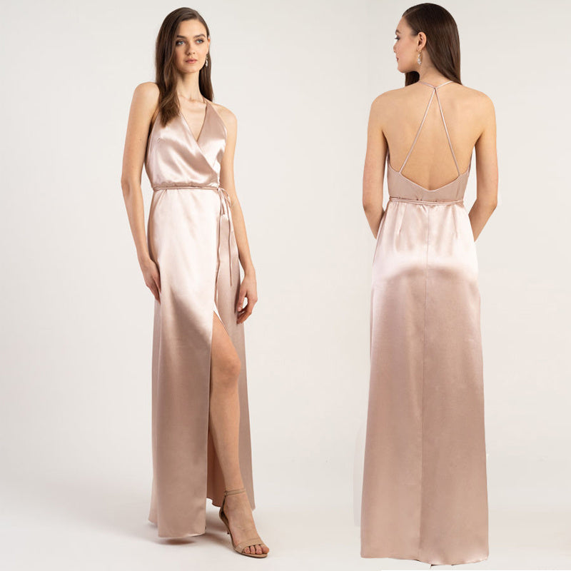 Elegant Satin Bridesmaid Dress