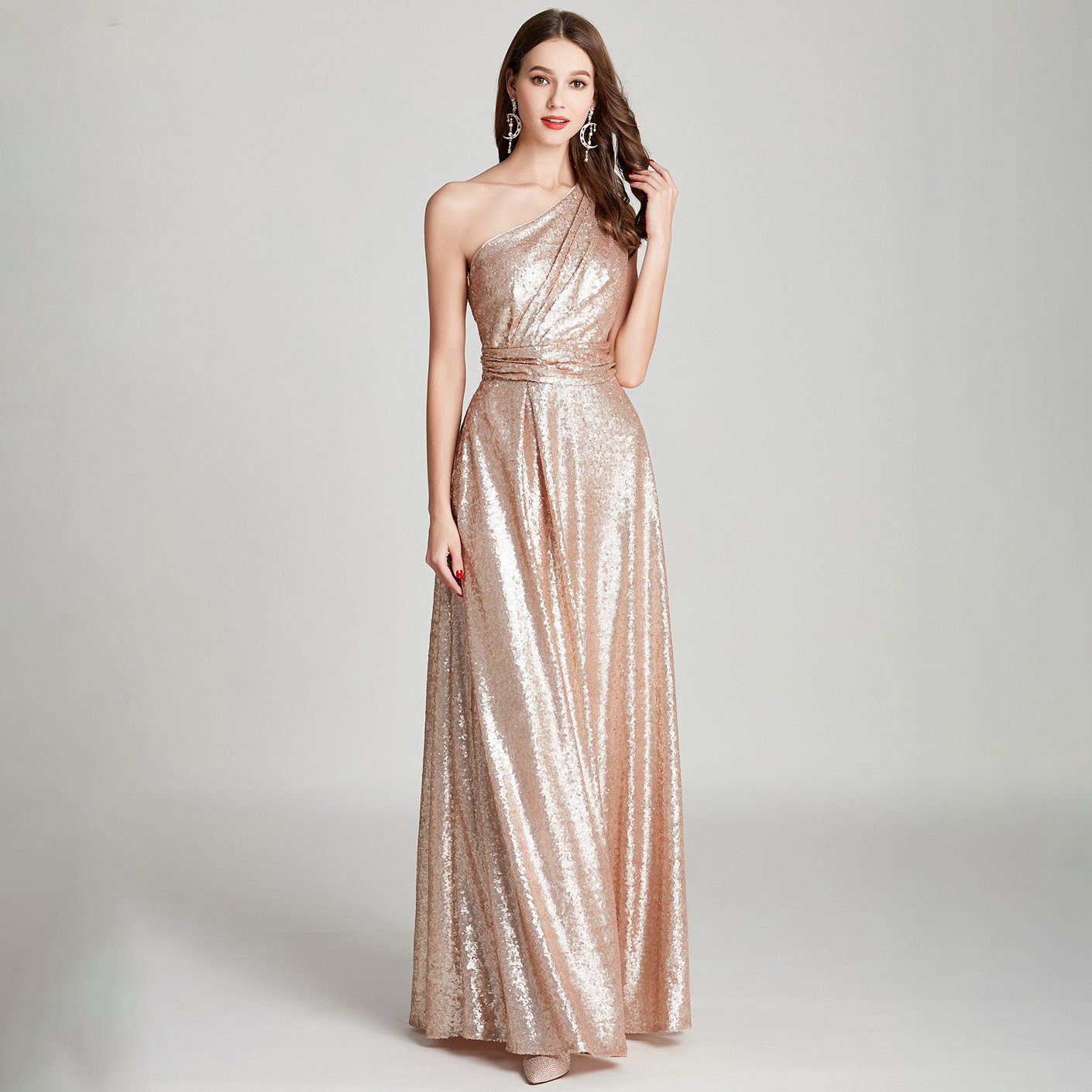 Sequins Bridesmaid Dress