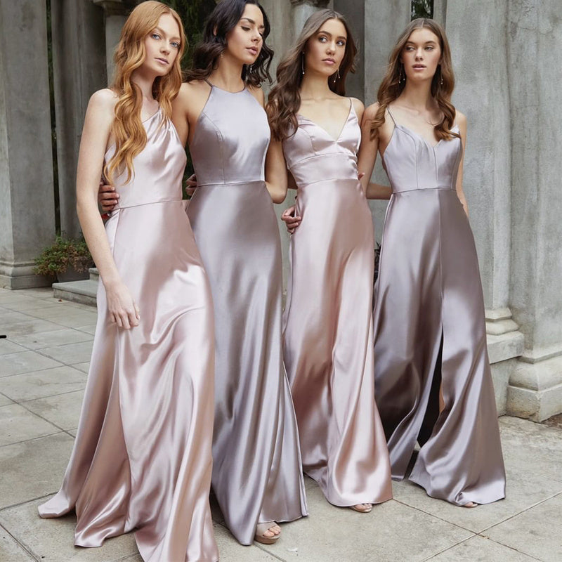 Elegant Satin Bridesmaid Dress