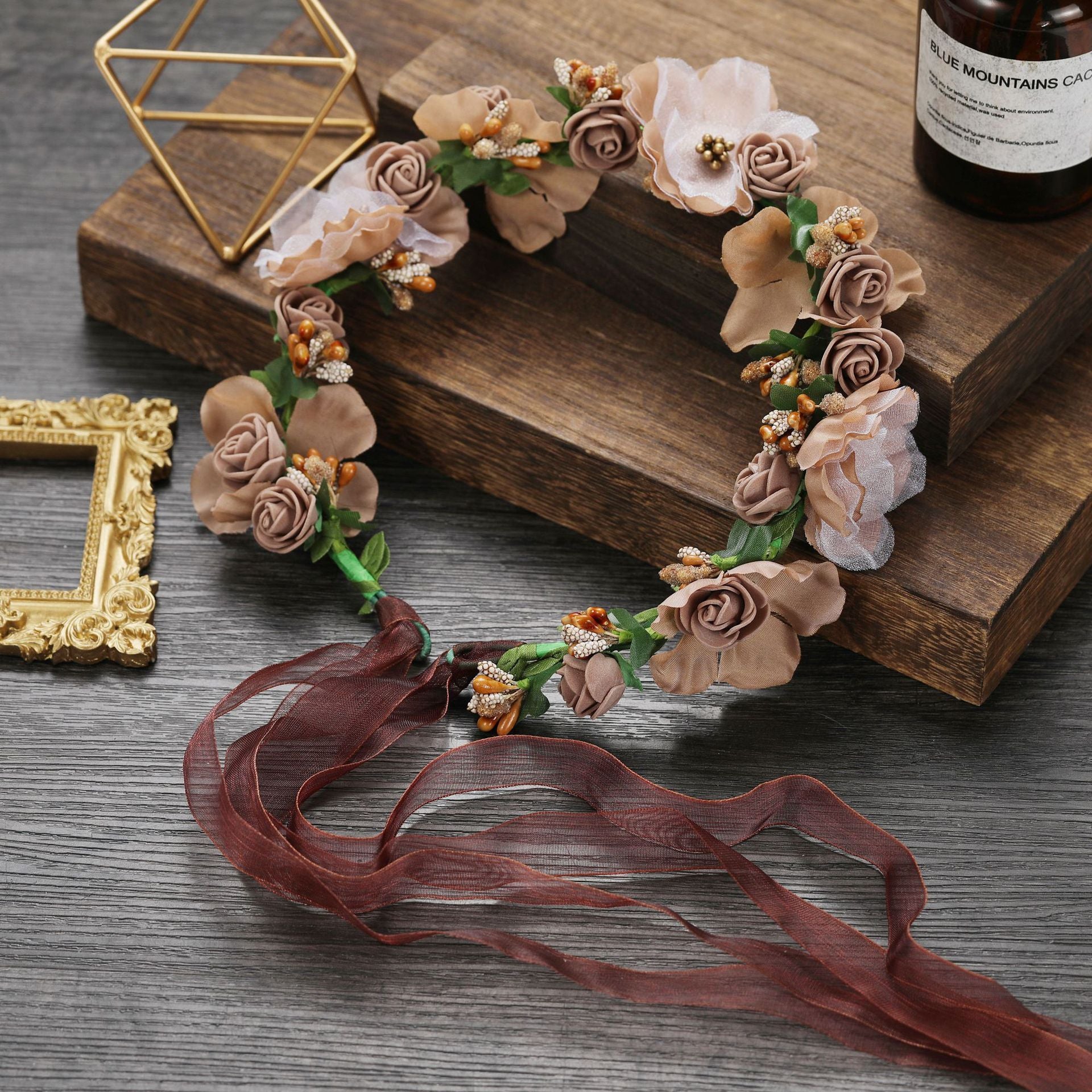 Bridesmaid Flower Headdress