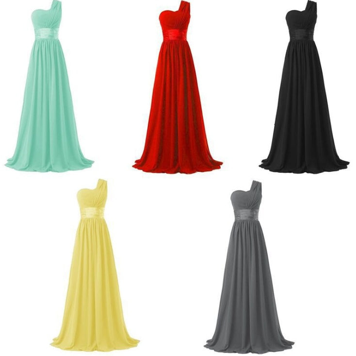 Bridesmaid Off Shoulder Spring Dress