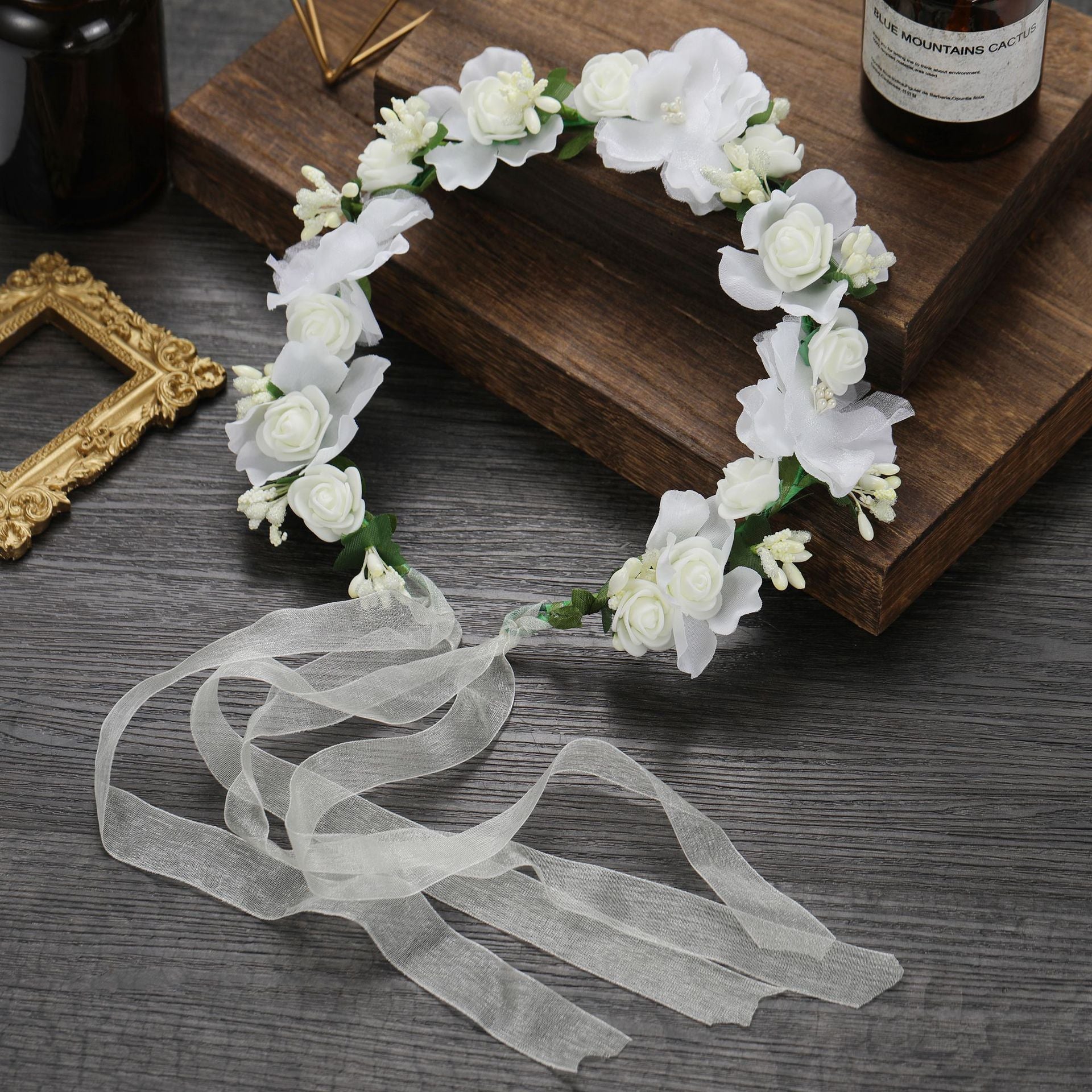 Bridesmaid Flower Headdress
