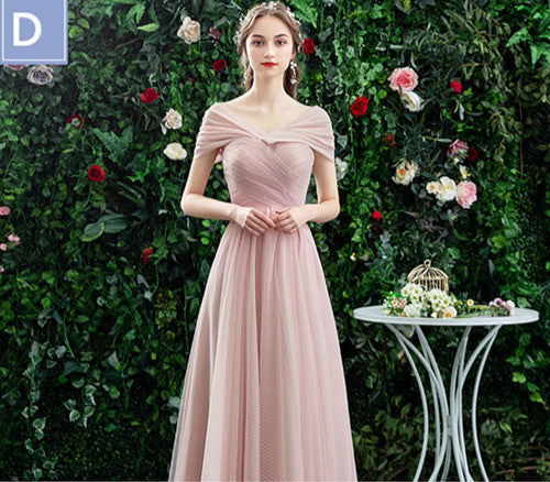 Long Classic Bridesmaid Dress