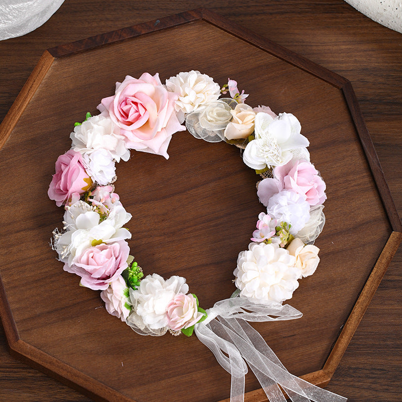 Bridesmaid Multi color Flower Headband