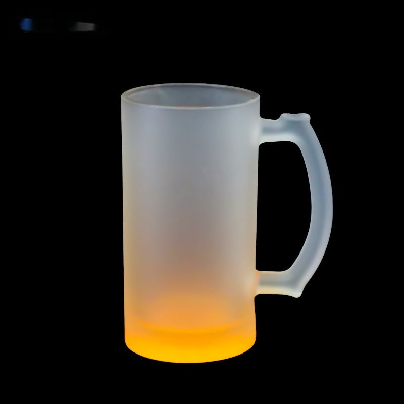 16oz Gradient Frosted Glass Gift