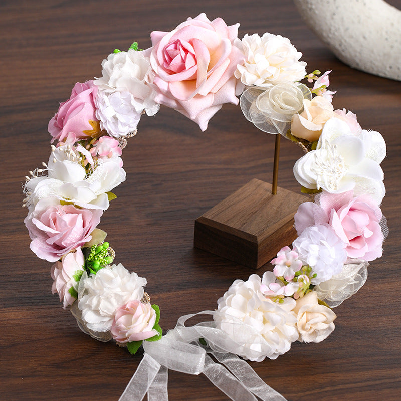 Bridesmaid Multi color Flower Headband