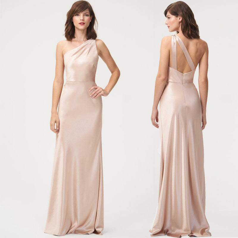 Elegant Satin Bridesmaid Dress