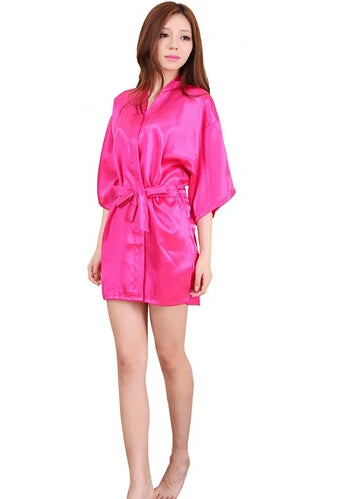 Bridesmaid Short Kimono Robe