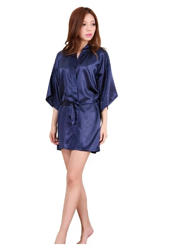 Bridesmaid Short Kimono Robe