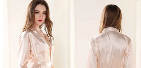 Bridesmaid Short Kimono Robe