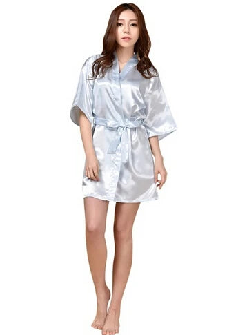 Bridesmaid Short Kimono Robe