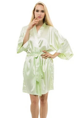 Bridesmaid Short Kimono Robe
