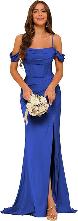 Bridesmaid Satin Corset Dress