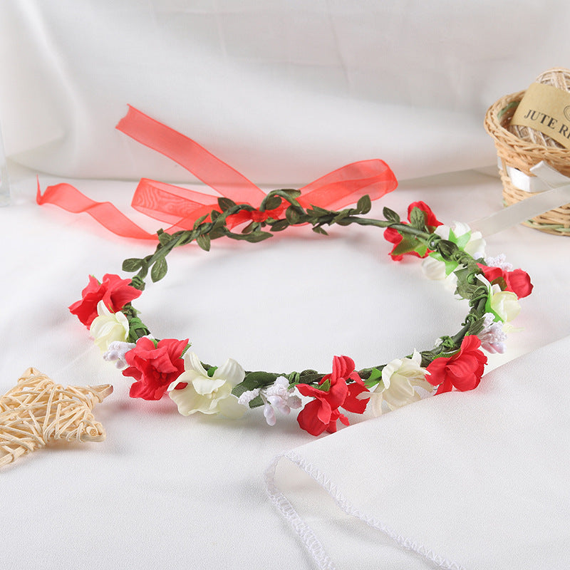Bridesmaid Floral Garland Headband