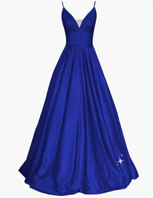 Bridesmaid Voile Long Dress