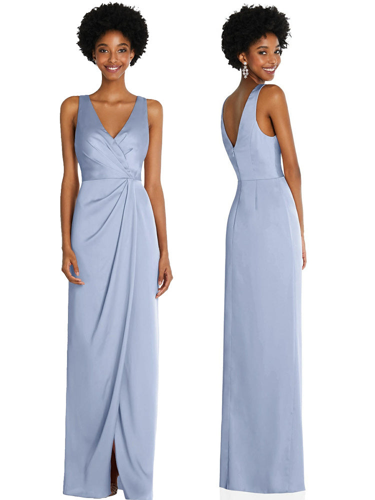 Satin Bridesmaid Dresses Slimming Fit