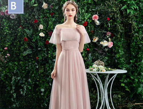 Long Classic Bridesmaid Dress