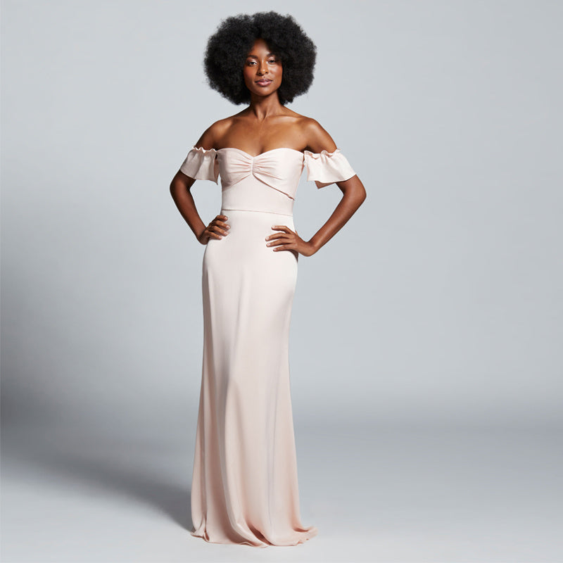 Bridesmaid Korean Style Dress